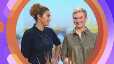 SAT.1-Frühstücksfernsehen am Samstag: Es wird bunt! Herbstküche und Balkon