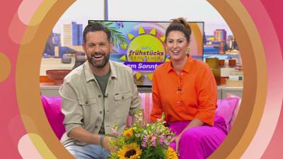SAT.1-Frühstücksfernsehen am Sonntag: Farben- und Lebensfreude am Sonntag