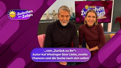 Zwischen den Zeilen: Kai Wiesingers erster Roman "Zurück zu ihr"