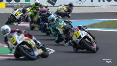 FIM Superbike World Championship: Balaton Park: WCR Rennen 1