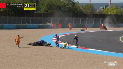 FIM Superbike World Championship: Massen-Crash in Runde 1