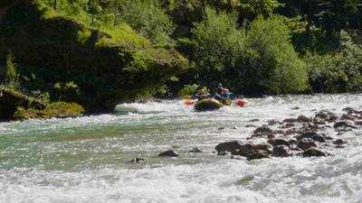 Heimatbilder: Rafting auf der Salza
