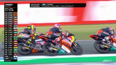 MotoGP World Championship: Heftiger Dreifach-Sturz