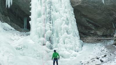 Servus am Abend: Breitenau: Klettern im Eis