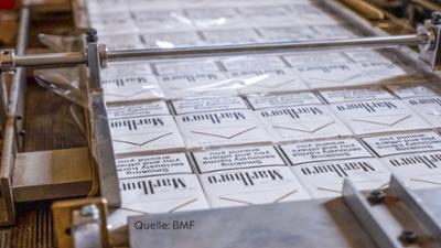 Servus am Abend: Illegale Zigarettenfabrik