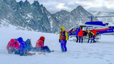 Servus am Abend: Haftung am Berg