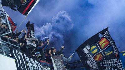Servus am Abend: Basel-Fans in Salzburg