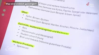 Servus am Abend: MWSt runter im Supermarkt