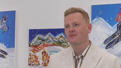 Servus am Abend: Kunst in den Dolomiten