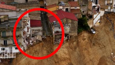 Servus Nachrichten: Erdrutsch auf Sizilien