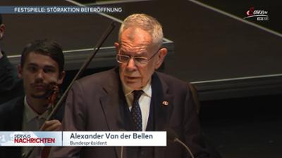 Servus Nachrichten: Aktivisten stören Eröffnung