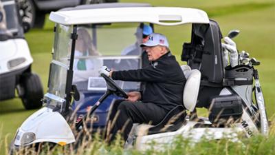 Servus Nachrichten: Trump besucht Schottland