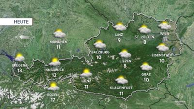 Servus Wetter: Wetterprognose für 21.03.