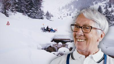 Winterhütten: Am Skidoo mit Vollgas