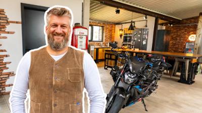 ARD Room Tour: Wohnen wie in einer Garage – Renés Industrie-Loft