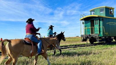 Eisenbahn-Romantik: Durch die kanadische Prärie - Wildwest in Manitoba
