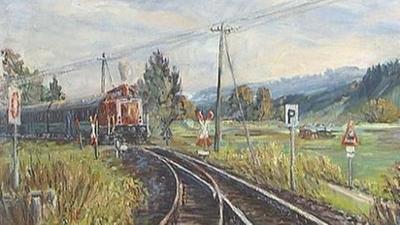 Eisenbahn-Romantik: Gleise in die Ferne - Pinsel, Stift und Eisenbahn