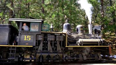 Eisenbahn-Romantik: Donnergrollen in den Bergen - Waldbahnen in Kalifornien