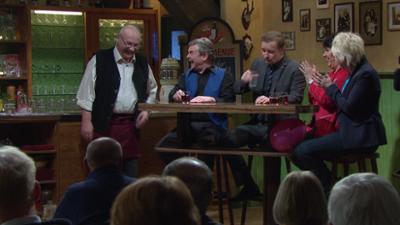 Freunde in der Mäulesmühle: mit den Gästen: Dui do on de Sell und David Leukert