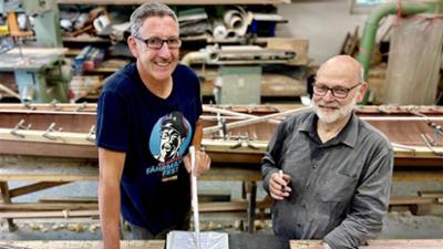 Handwerkskunst: Wie man ein Ruderboot aus Holz baut