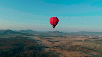 Im Ballon zum Balaton