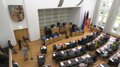 Live aus dem Landtag: des Saarlandes