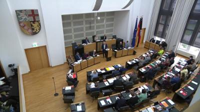 Live aus dem Landtag: des Saarlandes