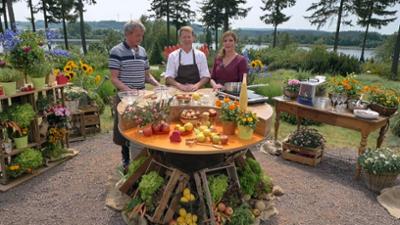 Mit Herz am Herd: Eierlikör Eis-Soufflé mit Apfelbeignets