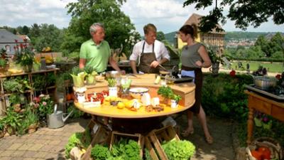 Mit Herz am Herd: Filetspitzen mit Pesto-Nudeln