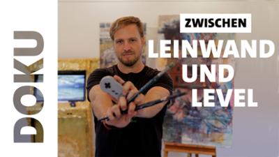 SWR Kultur: Von Leinwand zu Level: Benjamin Burkard revolutioniert die Kunst