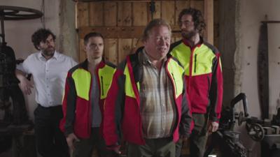 Unter Tannen: Das Gemälde