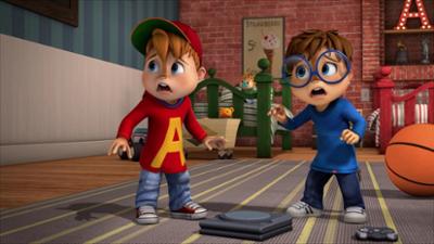 ALVINNN!!! und die Chipmunks: Staffel 4, Folge 46: Von Mäusen und Chipmunks / Simon rettet die Welt