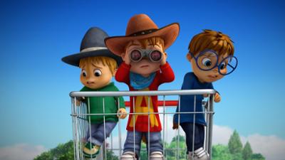 ALVINNN!!! und die Chipmunks: Staffel 1, Folge 33: Echte Cowboys