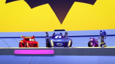 Batwheels: Folge 12: Von Dinos und Robotern: Teil 2