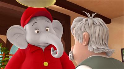 Benjamin Blümchen: Staffel 1, Folge 7: Ein Geschenk mit Säge