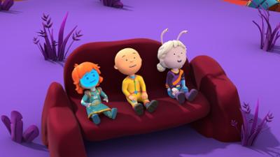 Caillou: Staffel 1, Folge 8: Der Meteoritenschauer