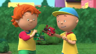 Caillou: Staffel 1, Folge 27: Leo zieht um, Teil 1