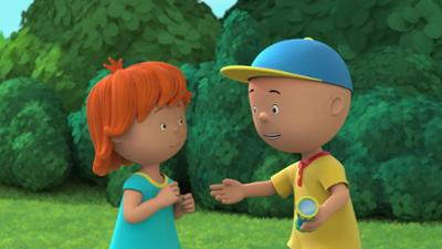 Caillou: Staffel 1, Folge 40: Auf Monsterjagd