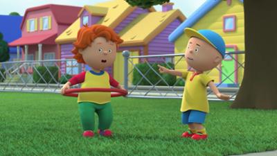 Caillou: Staffel 1, Folge 19: Möge der beste Freund gewinnen