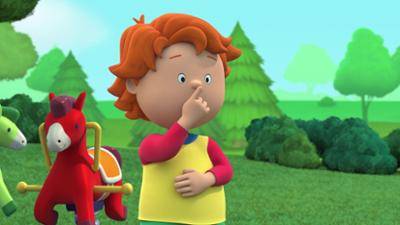 Caillou: Staffel 1, Folge 34: Cody, der Cowboy