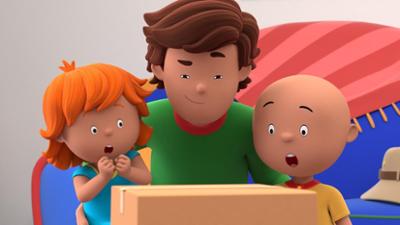 Caillou: Staffel 1, Folge 5: Der ungeduldige Forscher