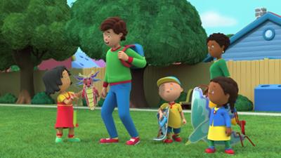 Caillou: Staffel 1, Folge 4: Caillou tanzt