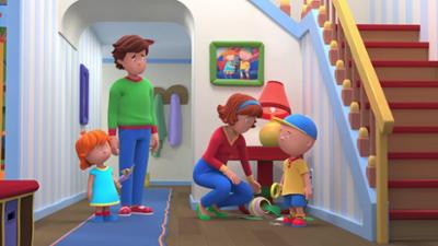 Caillou: Staffel 1, Folge 46: Wer war's?
