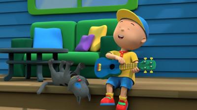 Caillou: Staffel 1, Folge 7: Ein Schlaflied für Rosie