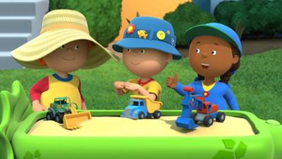 Caillou: Staffel 1, Folge 12: Der unpraktische Hut Caillou: Staffel 1, Folge 12: Der unpraktische Hut