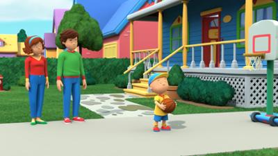 Caillou: Staffel 1, Folge 3: Caillou spielt Basketball