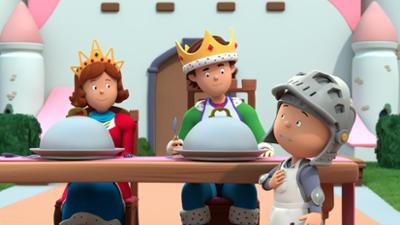 Caillou: Staffel 1, Folge 2: Eine königliche Mahlzeit