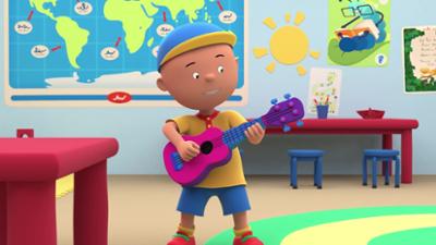 Caillou: Staffel 1, Folge 19: Möge der beste Freund gewinnen
