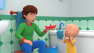 Caillou: Staffel 1, Folge 14: Badezeit für Caillou