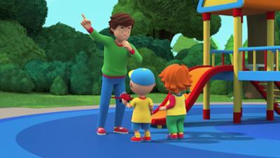 Caillou: Staffel 1, Folge 18: Caillou hebt ab